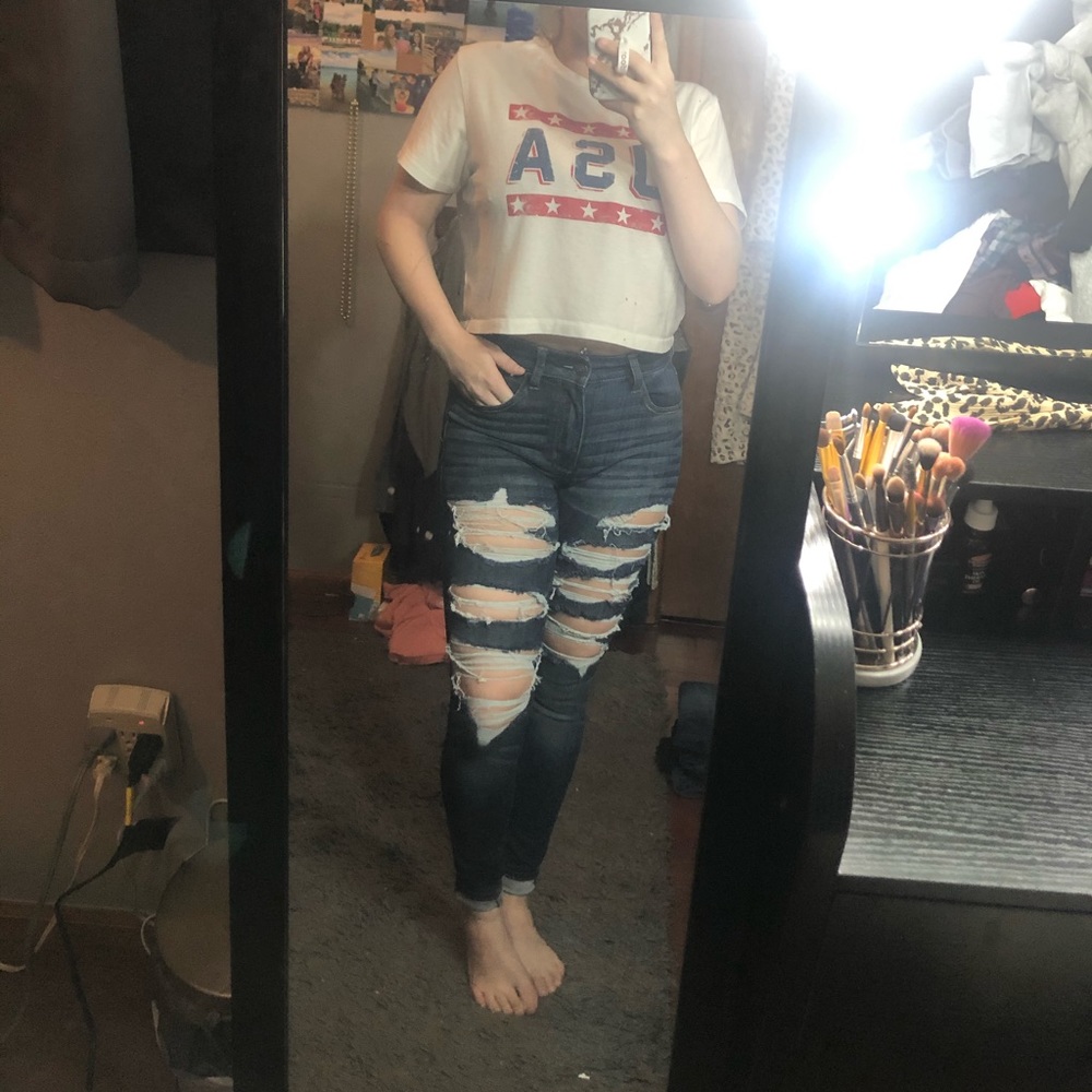 high rise jegging